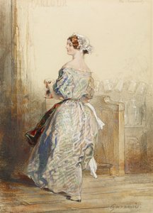 La barista, c.1850 da Paul Gavarni